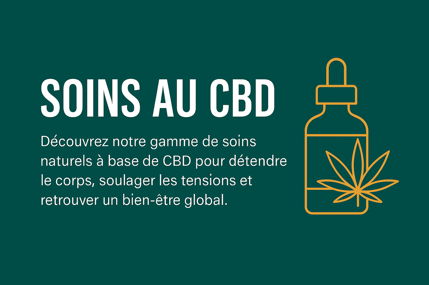 Huile de Massage CBD Relax – 500 mg